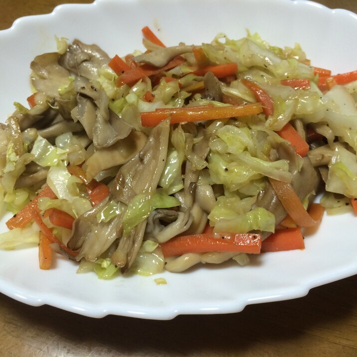 10分で!お弁当に!節約!ささっと野菜のポン酢炒め